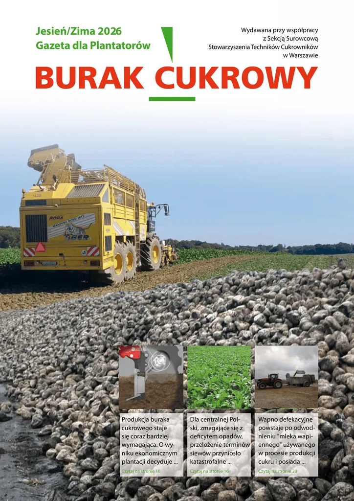 Okładka magazynu Burak Cukrowy Jesień/Zima 2026